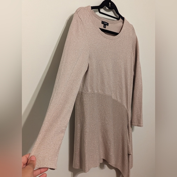 Alfani Metallic Asymmetrical Top - Picture 3 of 8